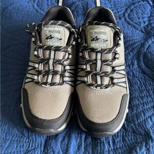 Skechers Women’s Water Repellent Shoes - Black and Tan